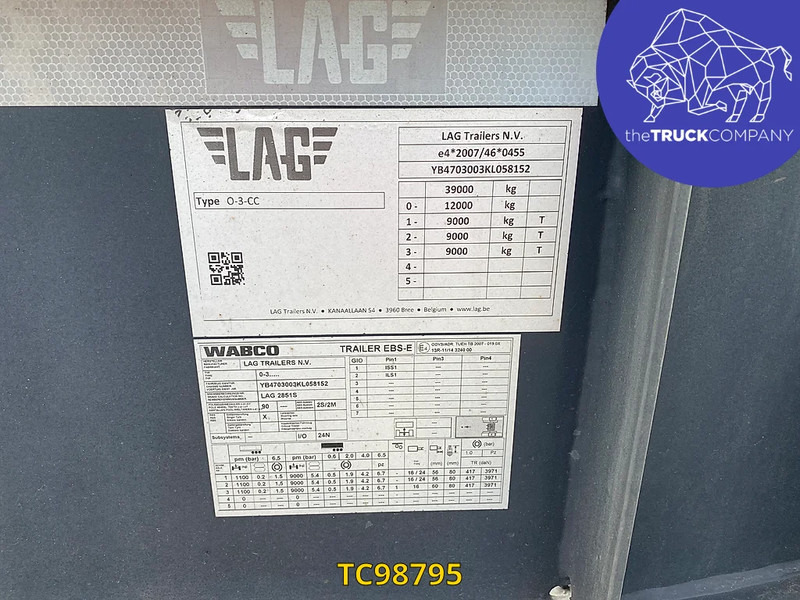 Semirremolque portacontenedore/ Intercambiable LAG: foto 9