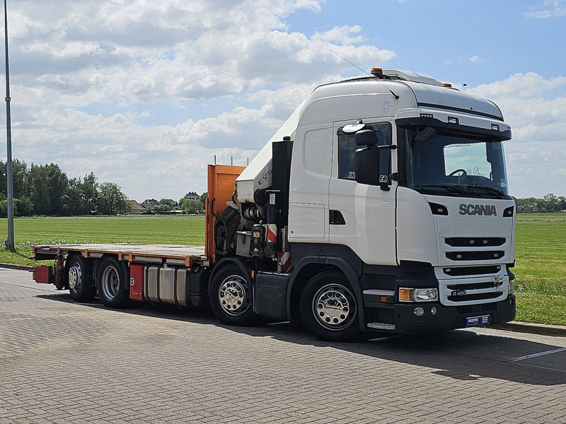 Scania R490 HMF 6020 - Camión caja abierta, Camión grúa: foto 5 Scania R490 HMF 6020 - Camión caja abierta, Camión grúa: foto 5
