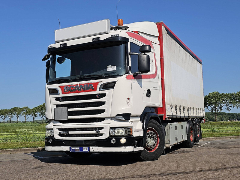 Scania R520 6X2 V8 LEATHER - Camión lona: foto 1 Scania R520 6X2 V8 LEATHER - Camión lona: foto 1