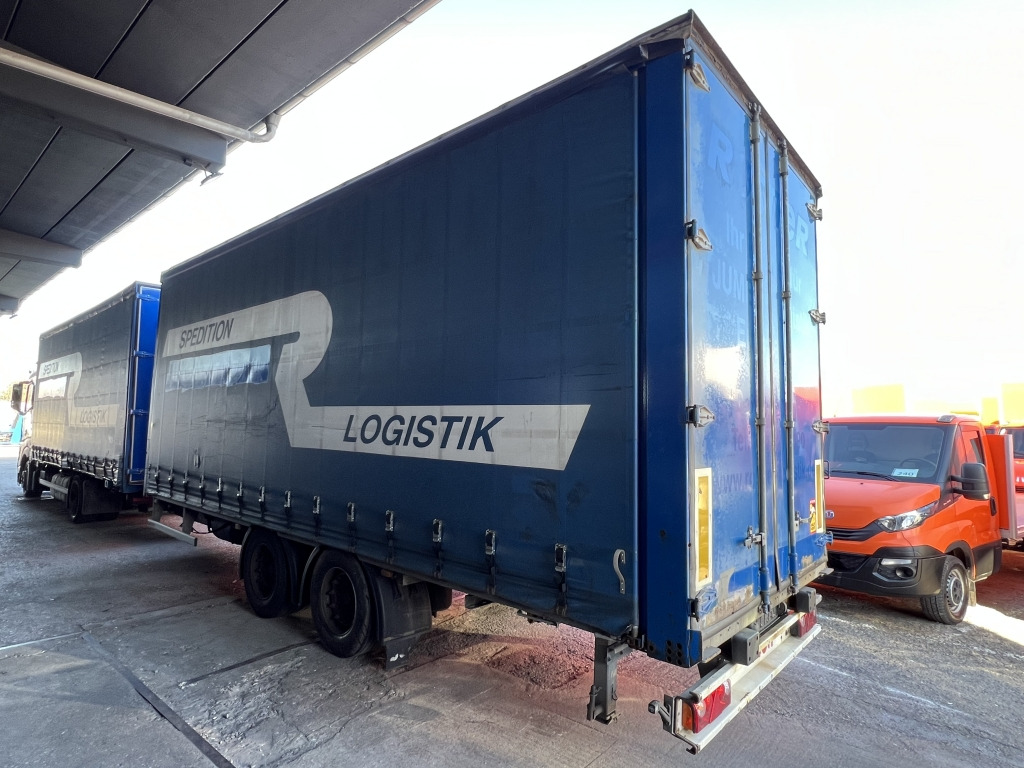 Wecon AZ218LN Jumbo Tandem 7,6m P+P Luftfederung - Remolque con toldo: foto 1 Wecon AZ218LN Jumbo Tandem 7,6m P+P Luftfederung - Remolque con toldo: foto 1