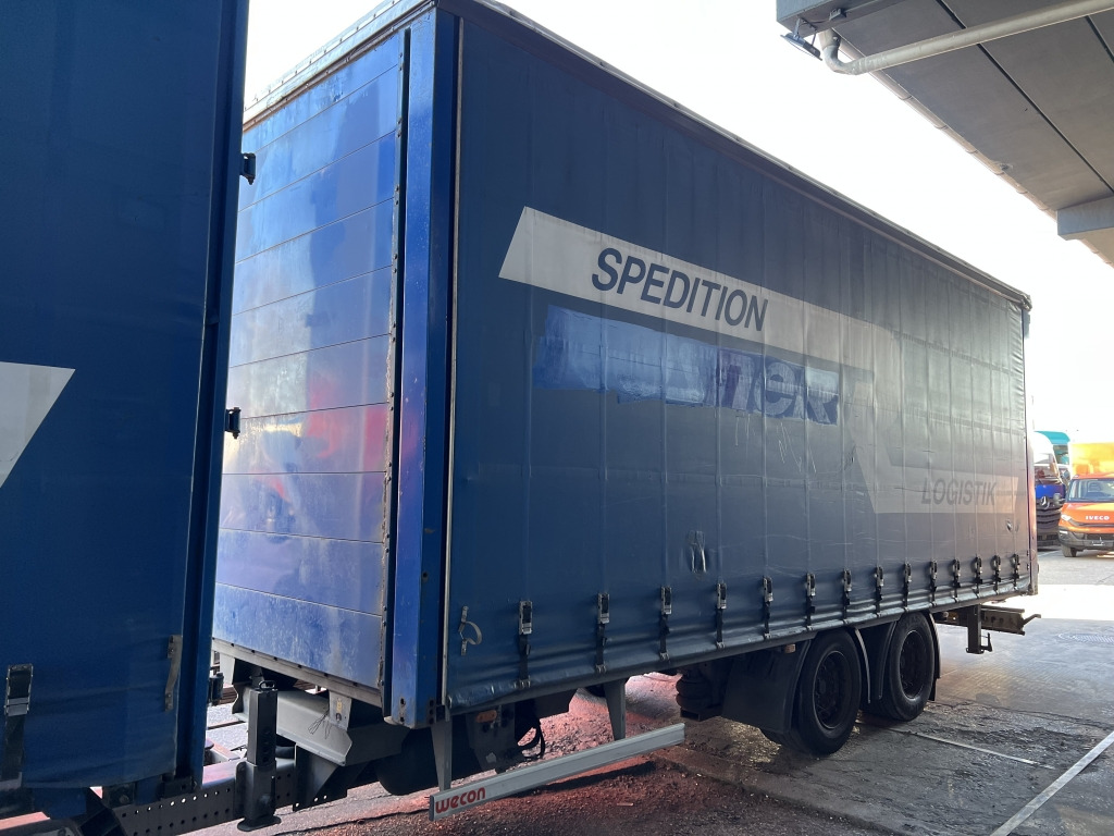 Wecon AZ218LN Jumbo Tandem 7,6m P+P Luftfederung - Remolque con toldo: foto 3 Wecon AZ218LN Jumbo Tandem 7,6m P+P Luftfederung - Remolque con toldo: foto 3