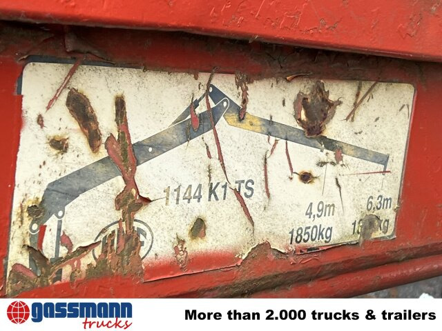 Abrollcontainer mit Kran, HMF 1144 K1 TS, 21m³ - Contenedor de gancho: foto 5 Abrollcontainer mit Kran, HMF 1144 K1 TS, 21m³ - Contenedor de gancho: foto 5