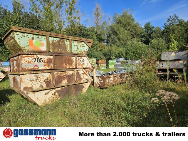 Contenedor de cadenas Absetzcontainer div. ca. 5m³ - 20m³ offen: foto 13