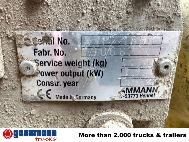 Ammann AVP 1850 Rüttelplatte - Plancha reversible: foto 4 Ammann AVP 1850 Rüttelplatte - Plancha reversible: foto 4