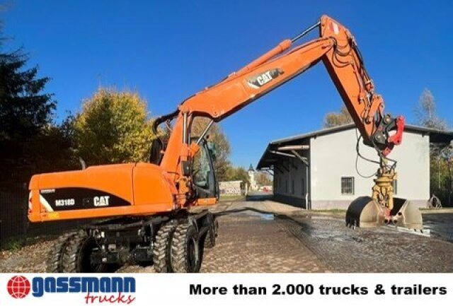 CAT M318D Mobilbagger - Excavadora de ruedas: foto 4 CAT M318D Mobilbagger - Excavadora de ruedas: foto 4