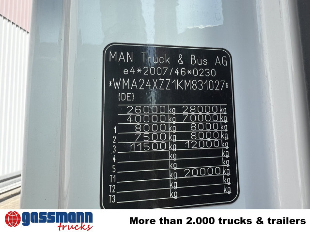 MAN TGX 26.500 6X2/4 BLS, Intarder, - Cabeza tractora: foto 5 MAN TGX 26.500 6X2/4 BLS, Intarder, - Cabeza tractora: foto 5
