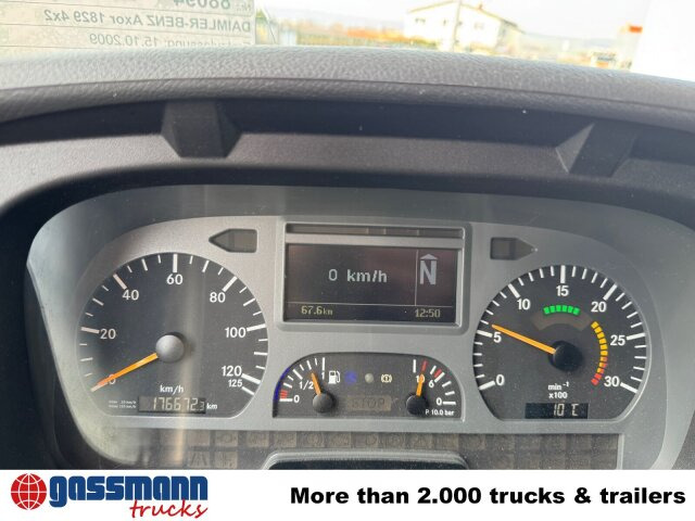 Camión Mercedes-Benz Axor 1829 4x2, Zweiweg Z200, Kehrmaschine Faun: foto 6