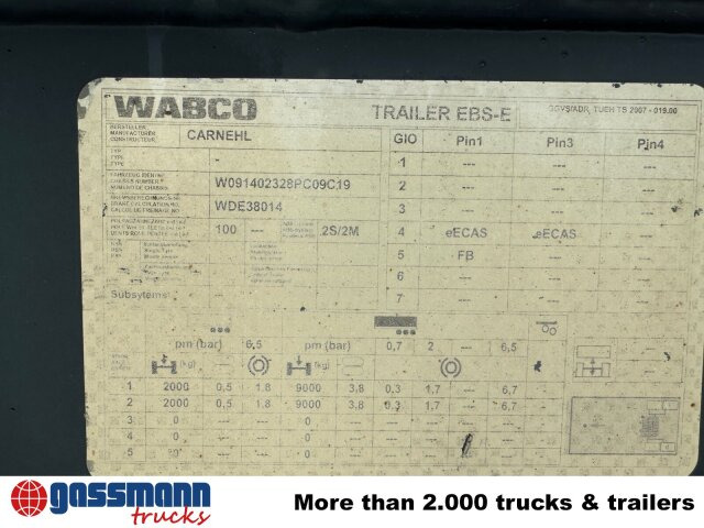 Carnehl CHKS/HH, Stahlmulde ca. 25m³ - Semirremolque volquete: foto 3 Carnehl CHKS/HH, Stahlmulde ca. 25m³ - Semirremolque volquete: foto 3