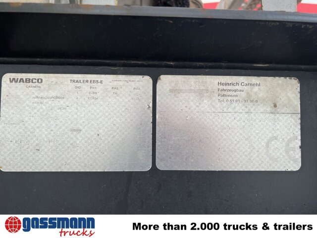 Carnehl CHKS32/2HG, Stahlmulde ca. 23m³, Liftachse - Semirremolque volquete: foto 4 Carnehl CHKS32/2HG, Stahlmulde ca. 23m³, Liftachse - Semirremolque volquete: foto 4