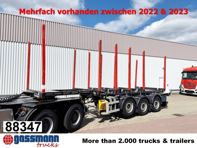 Doll LOGO H3L-14XL, Liftachse, Nachlauflenkachse, - Semirremolque maderero: foto 1 Doll LOGO H3L-14XL, Liftachse, Nachlauflenkachse, - Semirremolque maderero: foto 1