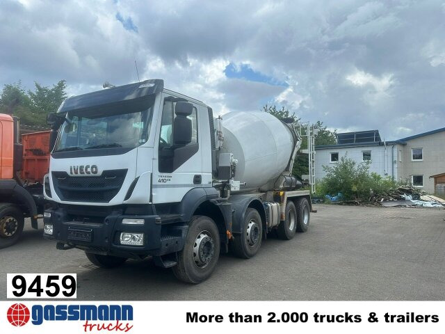 Iveco Trakker AD340T41B 8x4, Betonmischer Stetter ca. - Camión hormigonera: foto 1 Iveco Trakker AD340T41B 8x4, Betonmischer Stetter ca. - Camión hormigonera: foto 1