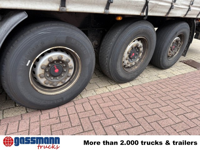 Kögel SN 24-1, Liftachse, Edscha - Semirremolque plataforma/ Caja abierta: foto 4 Kögel SN 24-1, Liftachse, Edscha - Semirremolque plataforma/ Caja abierta: foto 4