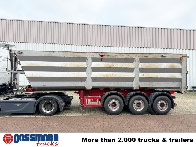 LÜCK SKF 35, Stahlmulde ca. 37m³, Liftachse - Semirremolque volquete: foto 4 LÜCK SKF 35, Stahlmulde ca. 37m³, Liftachse - Semirremolque volquete: foto 4