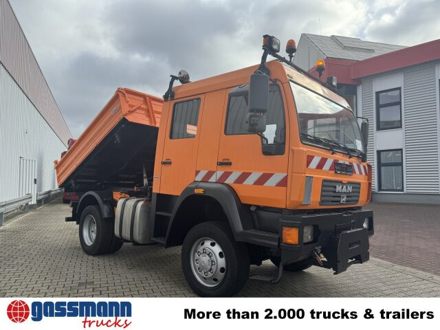 Camión volquete MAN 14.225 LAK 4x4 BB Doka, Winterdienstausstattung: foto 10 Camión volquete MAN 14.225 LAK 4x4 BB Doka, Winterdienstausstattung: foto 10