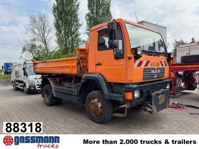 MAN 14.225 LAK 4x4 BB, Winterdienstausstattung - Camión volquete: foto 1 MAN 14.225 LAK 4x4 BB, Winterdienstausstattung - Camión volquete: foto 1