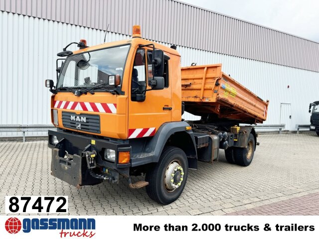 MAN LE 18.280 4X4 BB, Winterdienstausstattung, - Camión volquete, Camión grúa: foto 1 MAN LE 18.280 4X4 BB, Winterdienstausstattung, - Camión volquete, Camión grúa: foto 1