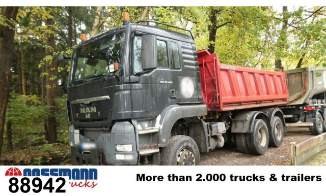 MAN TGA 26.400 6x6 BB, Winterdienstausstattung - Camión volquete: foto 1 MAN TGA 26.400 6x6 BB, Winterdienstausstattung - Camión volquete: foto 1