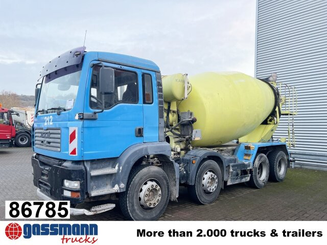 MAN TGA 35.410 8x4 BB, Betonmischer Karrena 10m³ - Camión hormigonera: foto 1 MAN TGA 35.410 8x4 BB, Betonmischer Karrena 10m³ - Camión hormigonera: foto 1