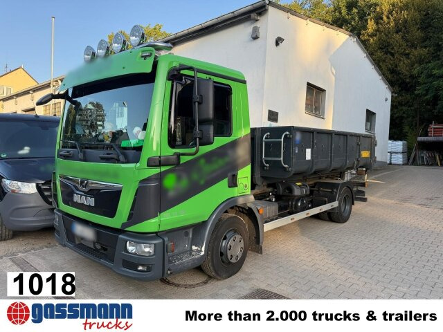 MAN TGL 10.180 4x2 BL City-Abrollkipper - Camión multibasculante: foto 1 MAN TGL 10.180 4x2 BL City-Abrollkipper - Camión multibasculante: foto 1