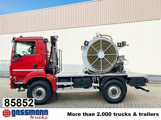MAN TGM 13.250/340 4X4 BL, Kran Hiab 026 T-3, - Camión grúa: foto 1 MAN TGM 13.250/340 4X4 BL, Kran Hiab 026 T-3, - Camión grúa: foto 1