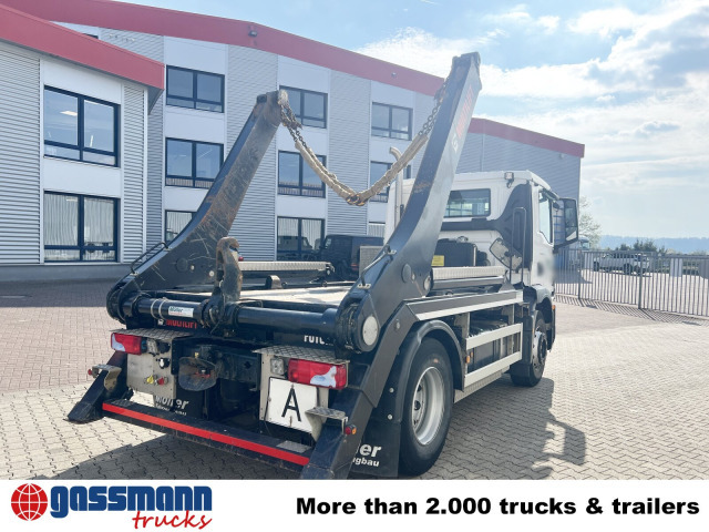 Camión portacontenedor de cadenas MAN TGM 18.320 4x2 BL, Hiab Tele-Absetzanlage, Funk: foto 11