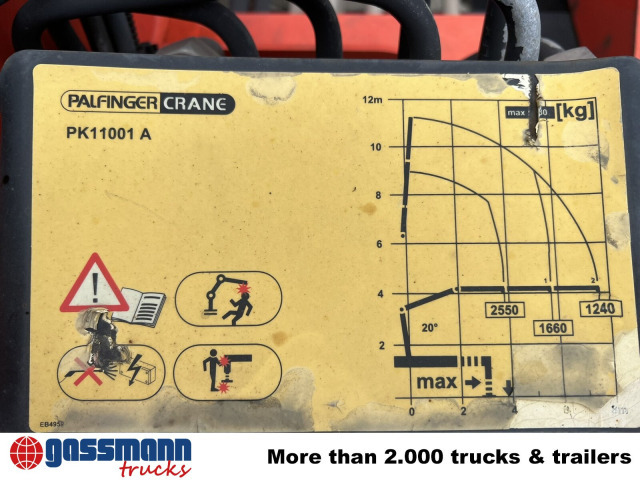 MAN TGM 26.340 6X2-4 LL, Lenk-/Liftachse, Heckkran - Camión caja abierta, Camión grúa: foto 2 MAN TGM 26.340 6X2-4 LL, Lenk-/Liftachse, Heckkran - Camión caja abierta, Camión grúa: foto 2