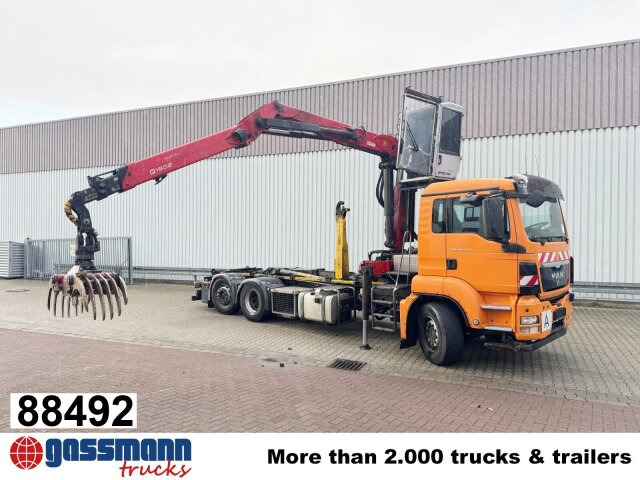 MAN TGS 26.440 6x2-4 BL, Lenk-/Liftachse, - Camión multibasculante, Camión grúa: foto 1 MAN TGS 26.440 6x2-4 BL, Lenk-/Liftachse, - Camión multibasculante, Camión grúa: foto 1