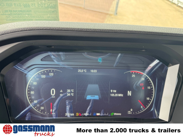 MAN TGS 35.480 8x8 BB CH, Hohe Bauart, Nebenantrieb - Camión volquete: foto 4 MAN TGS 35.480 8x8 BB CH, Hohe Bauart, Nebenantrieb - Camión volquete: foto 4