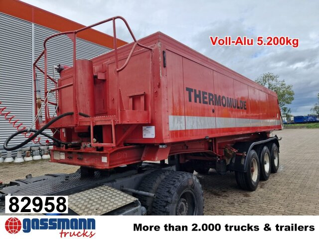 Meierling MSK 24 Voll-Alu Iso-Kastenmulde, ca. 25m³, 2x - Semirremolque volquete: foto 1 Meierling MSK 24 Voll-Alu Iso-Kastenmulde, ca. 25m³, 2x - Semirremolque volquete: foto 1
