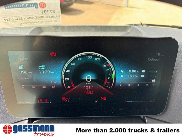 Mercedes-Benz Actros 2548 L 6x2, Retarder, Lenk-/Liftachse, - Camión multibasculante: foto 5 Mercedes-Benz Actros 2548 L 6x2, Retarder, Lenk-/Liftachse, - Camión multibasculante: foto 5