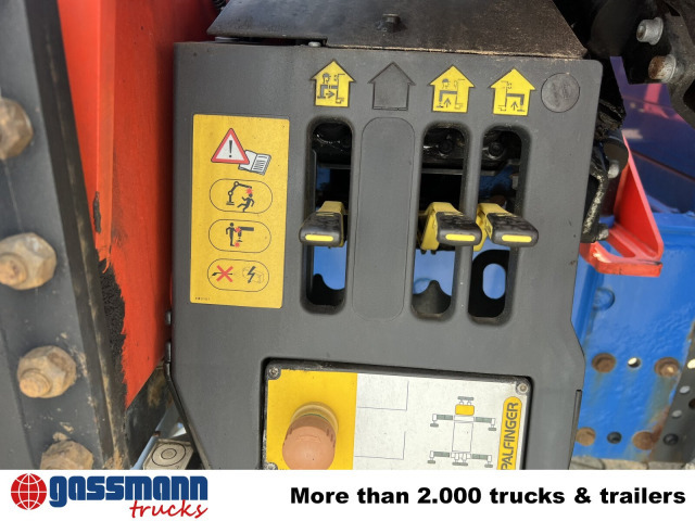 Mercedes-Benz Antos 1836 L 4x2, Glastransporter, Heckkran - Camión caja abierta, Camión grúa: foto 3 Mercedes-Benz Antos 1836 L 4x2, Glastransporter, Heckkran - Camión caja abierta, Camión grúa: foto 3