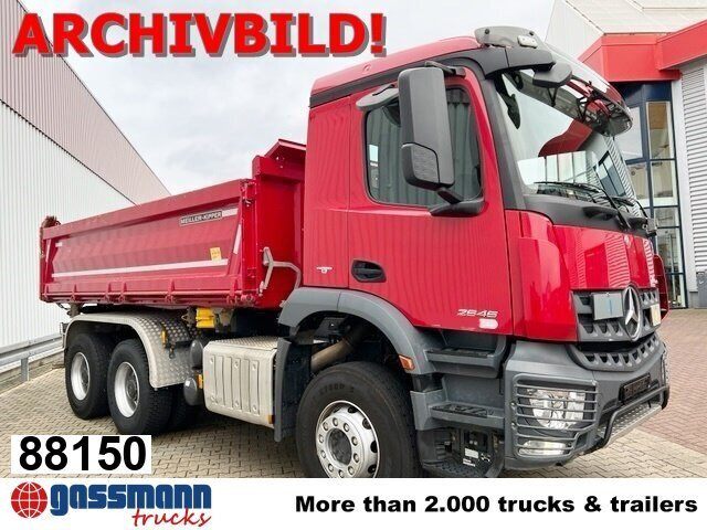 Mercedes-Benz Arocs 2653 K 6x4, Retarder, MultimediaCockpit, - Camión volquete: foto 1 Mercedes-Benz Arocs 2653 K 6x4, Retarder, MultimediaCockpit, - Camión volquete: foto 1