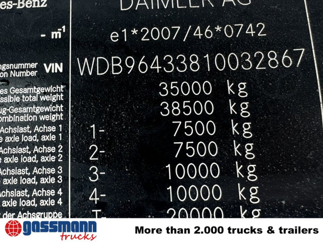 Camión hormigonera Mercedes-Benz Arocs 3251 8x4/4, Betonmischer Liebherr ca. 9m³: foto 7