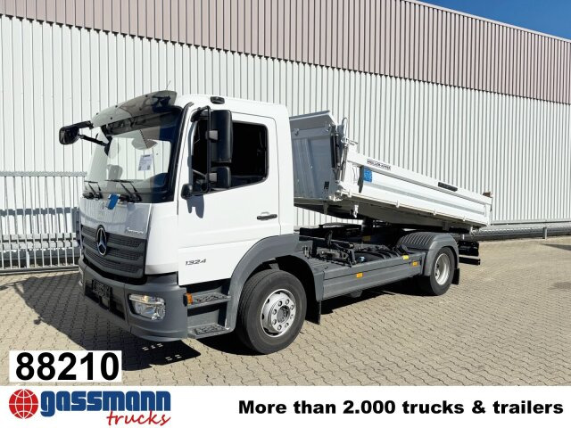Mercedes-Benz Atego 1324/27 L 4x2, Meiller Kipper, 2x AHK - Camión volquete: foto 1 Mercedes-Benz Atego 1324/27 L 4x2, Meiller Kipper, 2x AHK - Camión volquete: foto 1