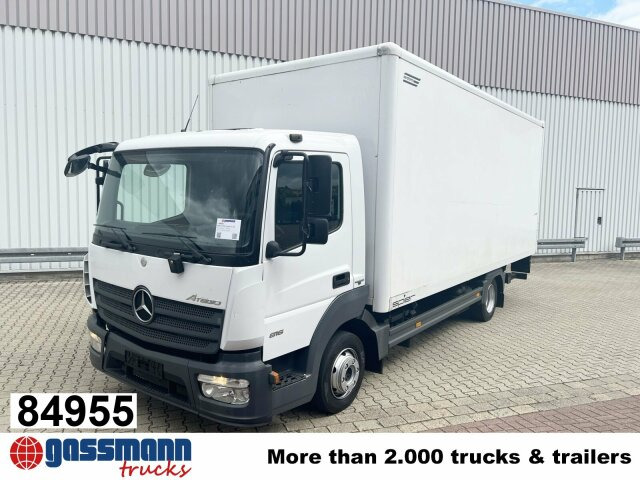 Mercedes-Benz Atego 816 4x2, LBW - Camión caja cerrada: foto 1 Mercedes-Benz Atego 816 4x2, LBW - Camión caja cerrada: foto 1