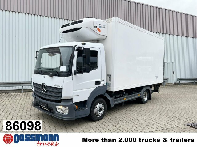 Mercedes-Benz Atego 816 L 4x2, Kühlkoffer, ThermoKing, LBW - Camión frigorífico: foto 1 Mercedes-Benz Atego 816 L 4x2, Kühlkoffer, ThermoKing, LBW - Camión frigorífico: foto 1