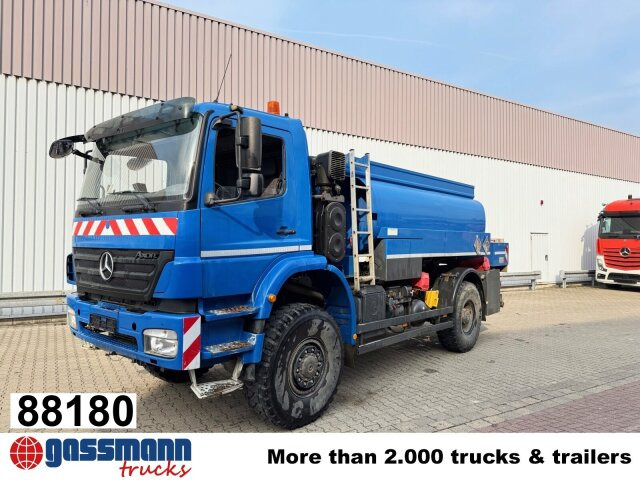 Mercedes-Benz Axor 1829 A 4x4, Willig Tank ca. 8500l, 2 - Camión cisterna: foto 1 Mercedes-Benz Axor 1829 A 4x4, Willig Tank ca. 8500l, 2 - Camión cisterna: foto 1