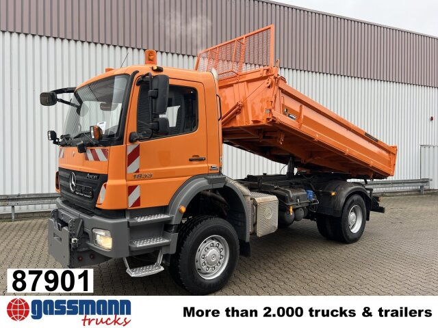 Mercedes-Benz Axor 1833 AK 4x4, Winterdienstausstattung - Camión volquete: foto 1 Mercedes-Benz Axor 1833 AK 4x4, Winterdienstausstattung - Camión volquete: foto 1