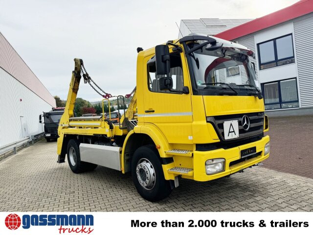 Camión portacontenedor de cadenas Mercedes-Benz Axor 1833 K 4x2, Gergen TAK 20 Tele-Absetzer: foto 10