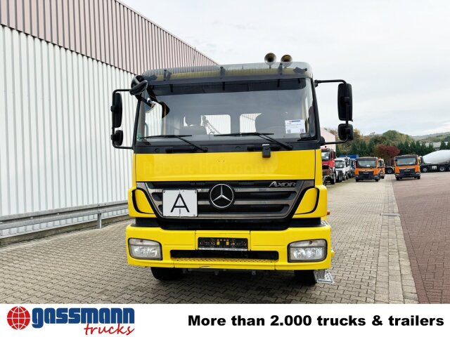 Camión portacontenedor de cadenas Mercedes-Benz Axor 1833 K 4x2, Gergen TAK 20 Tele-Absetzer: foto 9