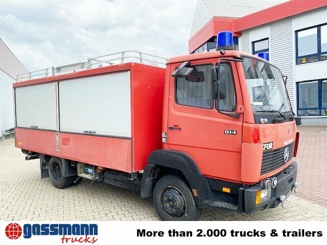 Camión caja cerrada Mercedes-Benz LK 814 F 4x2, Ziegler RW1, 6-Zylinder Motor: foto 9