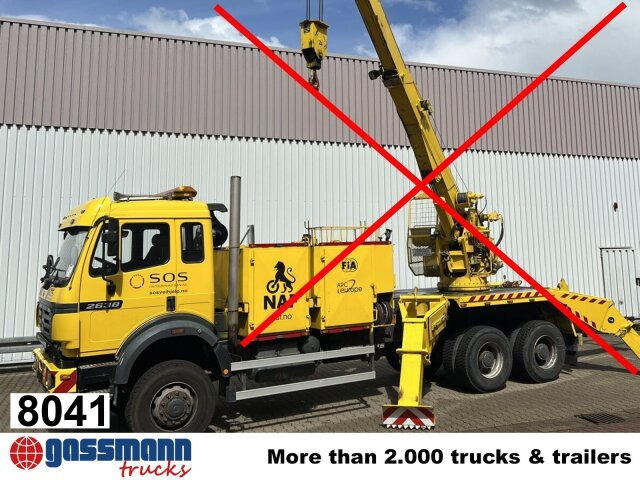 Mercedes-Benz SK II 2638/44 A 6x6, V8, Retarder - Camión chasis: foto 1 Mercedes-Benz SK II 2638/44 A 6x6, V8, Retarder - Camión chasis: foto 1