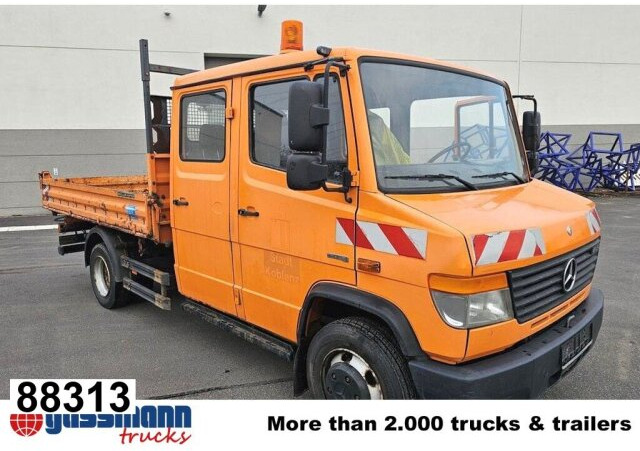 Mercedes-Benz Vario 813 D 4x2 Doka, Meiller Kipper - Camión volquete: foto 1 Mercedes-Benz Vario 813 D 4x2 Doka, Meiller Kipper - Camión volquete: foto 1