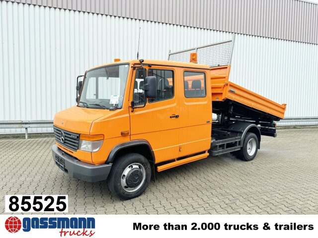 Mercedes-Benz Vario 816 D 4x2 Doka, 2x AHK, Meiller Kipper, - Furgoneta basculante, Furgoneta combi: foto 1 Mercedes-Benz Vario 816 D 4x2 Doka, 2x AHK, Meiller Kipper, - Furgoneta basculante, Furgoneta combi: foto 1