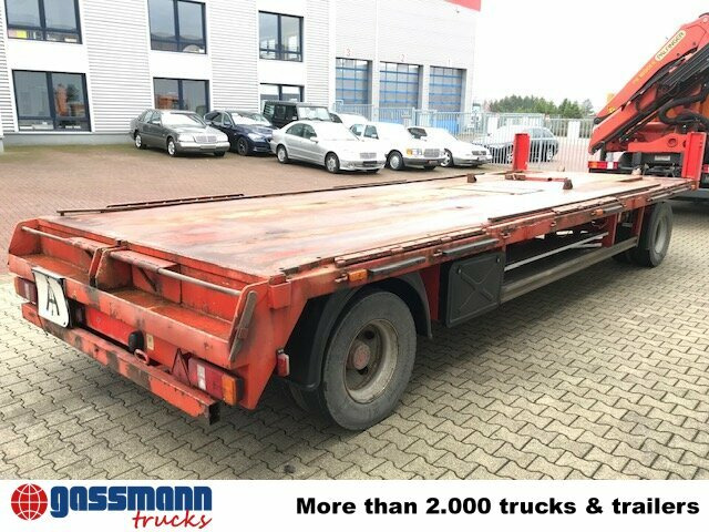 Remolque multilift/ Portacontenedores de cadenas Müller-Mitteltal TRA-Kombi 18,0 Abroll/Absetz/Tieflader: foto 11