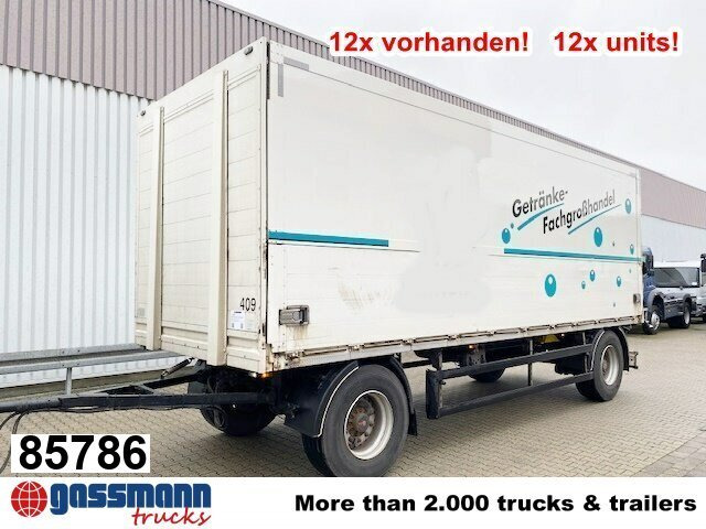 Orten Orten, PRASQ 18 Getränkeanhänger, - Remolque caja cerrada: foto 1 Orten Orten, PRASQ 18 Getränkeanhänger, - Remolque caja cerrada: foto 1