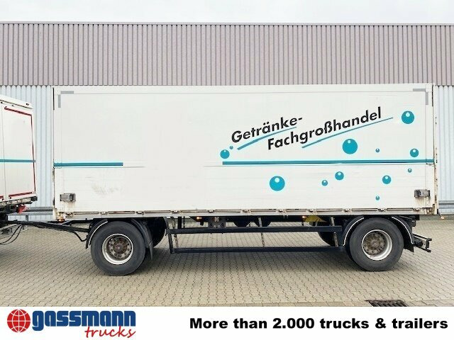 Remolque caja cerrada Orten PRASQ 18 Getränkeanhänger, Stapleraufnahme,  6: foto 9