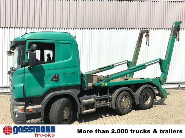 Scania R420 6x2/4 Vorlauflenk-/Liftachse - Camión portacontenedor de cadenas: foto 2 Scania R420 6x2/4 Vorlauflenk-/Liftachse - Camión portacontenedor de cadenas: foto 2
