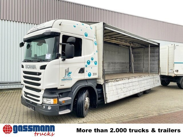 Camión caja cerrada Scania R450 LB 6x2-4 Getränkekoffer, Retarder,: foto 9