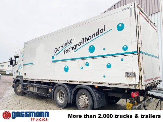 Camión caja cerrada Scania R450 LB 6x2-4 Getränkekoffer, Retarder,: foto 14